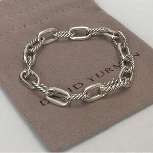 David Yurman Sterling Silver 8.5mm Madison Chain Bracelet
